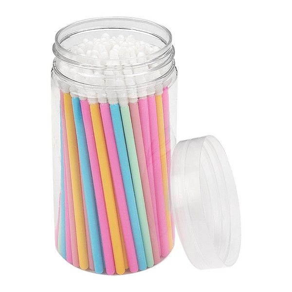 En gros de 100 pcs / baril Broussages à lèvres jetables Mascara Patriages APPLICATEUR COSMETIQUE COSMETIQU