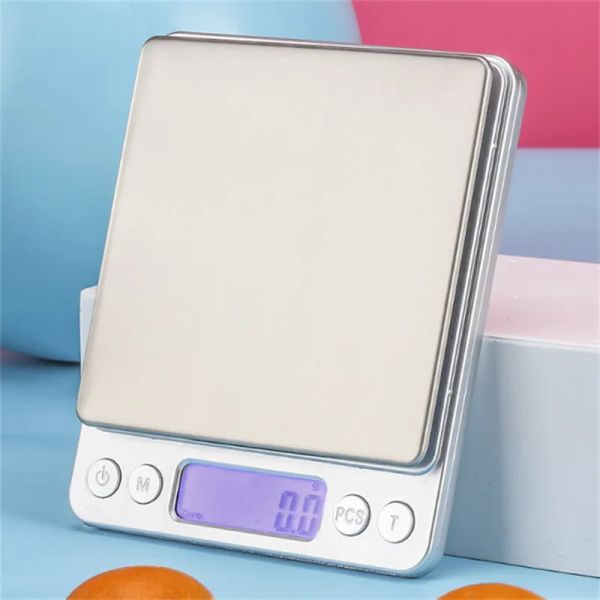 wholesale 1000g / 0.1g LCD Portable Mini Balances Numériques Électroniques Pocket Case Cuisine Postale Bijoux Poids Balance Balance Numérique JL1781 67655