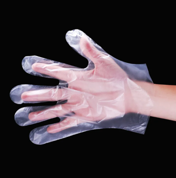 Vente en gros 100 pièces/sac gants jetables en plastique tout match gants de préparation des aliments pour le nettoyage de la cuisine, accessoires de cuisine pour la manipulation des aliments