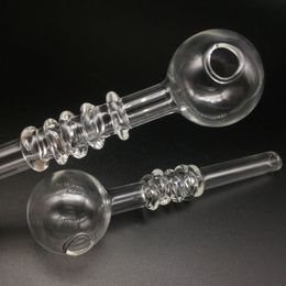 Groothandel 5 inch lengte olie brander glazen pijp goedkope handleidingen bubbler pyrex glazen waterpijpen mini glazen handvat pijp