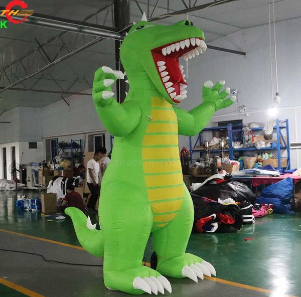 wholesale 10mH 33ft Free Ship Activités de plein air Publicité Modèle de dinosaure gonflable géant personnalisé Explosion promotionnelle Dino Dragon Animal