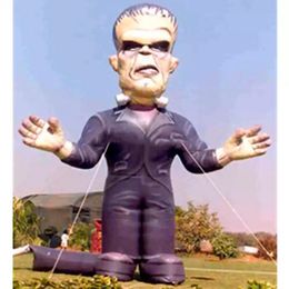 10MH (33 pies) con el soplador Giant Decoration Halloween Zombie inflable para exhibición al aire libre