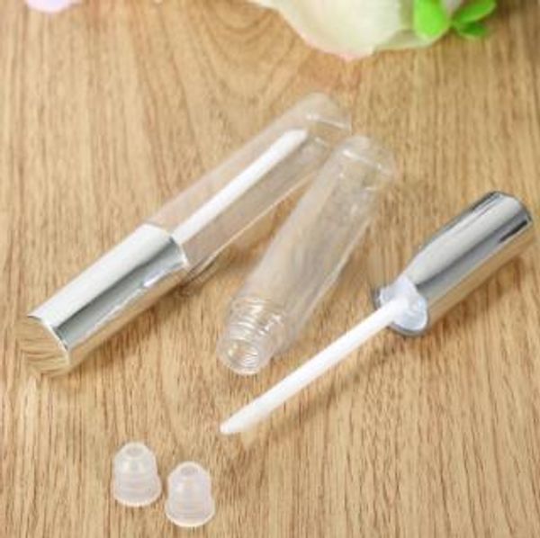 En gros 10 ml Lèvre Mignon Bouteille Vide Cosmétique Conteneur Tube Voyage Brillant Assez Vide Clair Lèvres Conteneurs Maquillage Organisateur