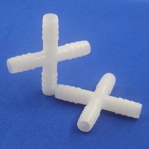 Connecteurs de croix barbelés en plastique en gros 10 mm 10 mm