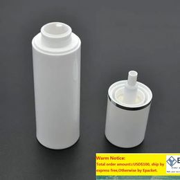 wholesale 10 pcs / lot 15 ml 30 m 50 ml bouteille cosmétique vide en plastique bouteilles de liquide de voyage blanc pompe sans air contenant des articles de toilette sous vide 12 LL