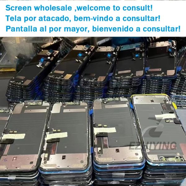 Pantalla de visualización original de 10 piezas/lotes al por mayor para iPhone 11 XR Touch Screen Digitizer Piezas de repuesto admite Tono verdadero