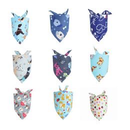 120 stks/lot hondenkleding puppy puppy pet bandanas kraag sjaal strik stropd tie katoen meest modieuze y02