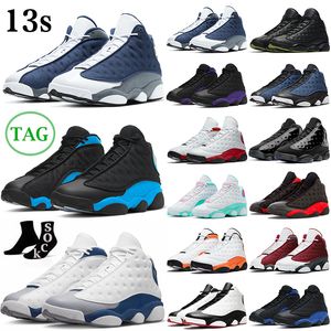 Groothandel 13 13s heren basketbalschoenen University Blue Hyper Royal Red Flint Wolf Grey Brave Blue Obsidian Del Sol heren dames trainers sneakers wandelen joggen