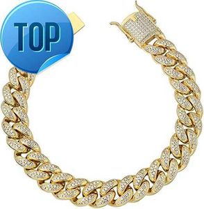 Groothandel 13 mm Volledige Moissanite Sier Trendy Cubaanse keten voor mannen aangepaste sieraden link Hop Cubaanse ketting