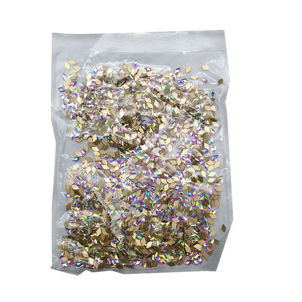 En gros 1440pcs nail art strassons diamants mixtes cristaux charmes gemmes conception pièces bricolage pour décorations 240426