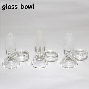 Bar Groothandel 14mm 18mm Mannelijke Glazen Kom met Bloem Sneeuwvlok Filter Bowls voor Water Bongs Roken