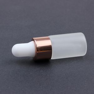 En gros 1 ml 2 ml 3 ml de petites bouteilles d'huile essentielle givrées mini flacons en verre contenants d'échantillon de verre dhl fedEx ups livraison gratuite