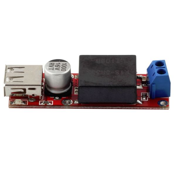 Vente en gros-1Pc DC 7V-24V à 5V 3A Step Down Buck KIS3R33S Module 5V Convertisseur de sortie USB Chaud dans le monde entier