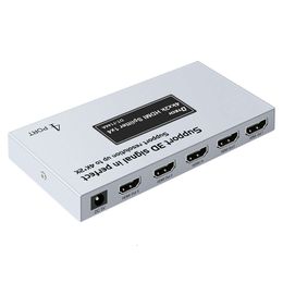 Splitter HDMI de port en gros 1x4 Port 4 ports 3d 2k 4K Splitter HDMI DDMY3C