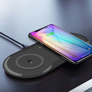 Chargeur portable sans fil 2 en 1, charge rapide, pour téléphone portable iphone XS XR XS MAX X 8/8Plus, vente en gros