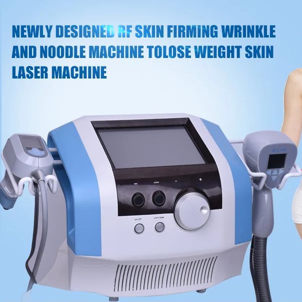 Vente en gros 2 en 1 radiofréquence 360 ​​Ultra Skin Lisping Eurbage des rides lipolytiques Burning Corps Contouring Contouring Curching Instrument