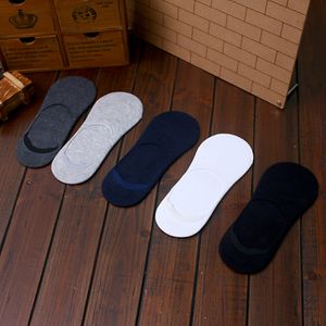 Wholesale-20 pairs/lot Fashion New Men's Cotton Socks Low Socks Cotton Seamless Invisible Socks Sock Slippers For Men free shipping