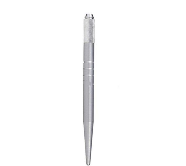 En gros 200 pièces argent professionnel maquillage permanent stylo 3D broderie maquillage manuel stylo tatouage sourcil microblade gratuit