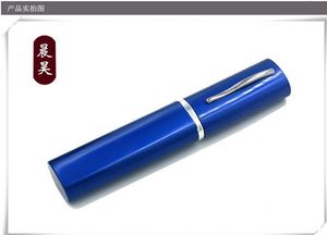 En gros livraison gratuite nouveau 12 pièces stylo en aluminium métal narguilé/bong, 14*3.4 cm, eau filtrée multiple CH-007, couleur livraison aléatoire