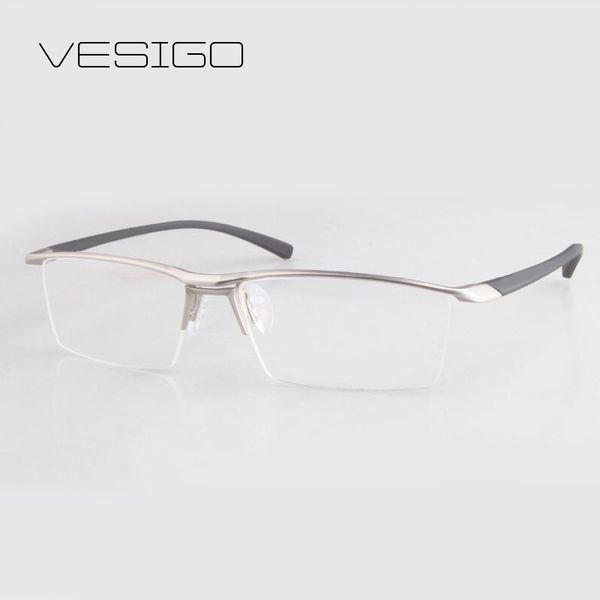 Wholesale - 2016 Fashion Titanium Rimless Eyeglasses Frame Brand Men Glasses Suit Reading Lunes P9112