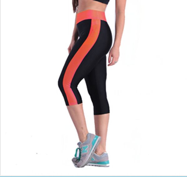 Venta al por mayor-2016 Hot Fitness Women Running Tights Women Sport Pantalones Running Pants Calzas Deportivas Mujer Envío gratis