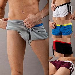 Gros-2016 Nouvelle Arrivée Hommes Mode Maillots De Bain Maillots De Bain Sports Wear Sexy Short Beach PantsDF167WD