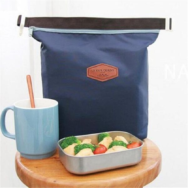 Venta al por mayor- 2016 Nueva bolsa más fresca Aislamiento plegable Paquete de comida grande Almuerzo Bolsa de picnic Aislamiento Térmico Aislante impermeable ISKYBOB