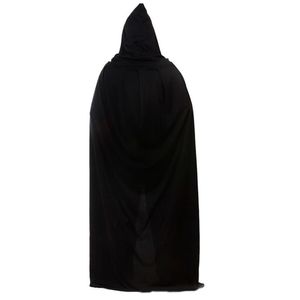 Wholesale - 2016New Halloween Costume Death Cloak Black Death Cloak Devil Mask Horror Curse Halloween Accessoires réalistes Masquerade Ball Ma 249C
