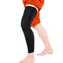 Groothandel - 2017 nieuwe 2 stks basketbal voetbal fietsen mannen vrouwen elastische stretch sport been mouw knie protector sportveiligheid