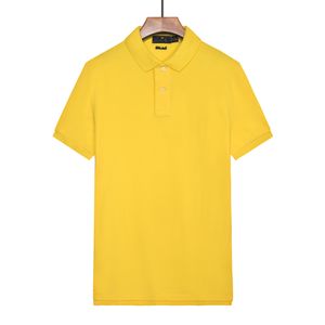 Vente en gros 2048 été nouveaux polos chemises hommes européens et américains à manches courtes décontracté coton colorblock grande taille brodé mode t-shirts S-2XL