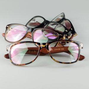 Lunettes optiques classiques à rivets de riz, taille adulte, avec jambes en bois véritable, faites à la main, à la mode, 4 couleurs, vente en gros