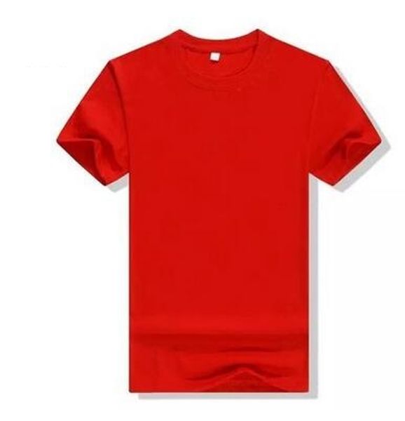 Fans Tops 2019 chemise publicitaire personnalisée en gros T-shirt culture chemise bricolage à manches courtes vêtements de travail logo imprimé coton d'été