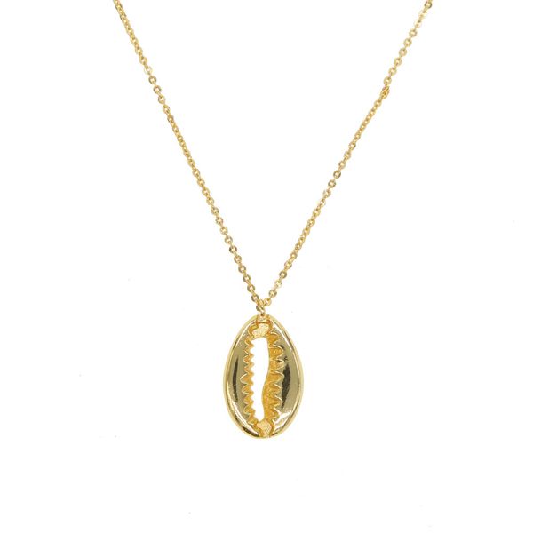 Collier avec pince à crabe pour femmes, nouveau style, pendentif, forme unique, cadeaux d'amoureux, bijoux remplis d'or, chaîne élégante de 41 + 5 cm, vente en gros, 2019
