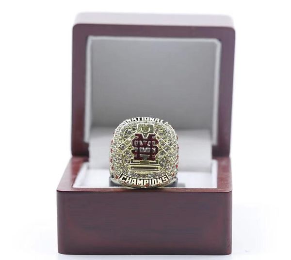 Wholesale 2020-2021 Mississippi State Baseball Ship Ring Souvenir Men Fan Gift Wholesale Drop Shipping3502166