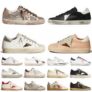 Golden Goose Sneakers Italy Brand Superstar Do old Dirty Low Top Dhgate Zapatos casuales de diseñador masculino de cuero zapatos casuales de fondo grues