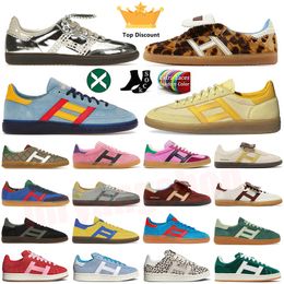 2024 New Wales Bonner Casual Schoenen Pony Luipaard Zilver Vegan Indoor Handbal Spezial Schoenen Pony Crème Wit Monogram 00s Designer Dames Heren Sneaker Trainers