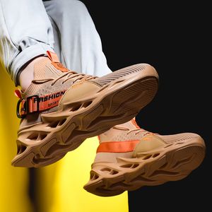 Groothandel 2021 Collectie Sport Running Schoenen voor Mens Dames Triple Green Alle Orange Comfortabele Ademende Outdoor Sneakers Afmeting 39-46 Y-9016