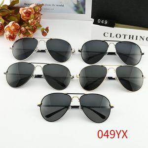 Vente en gros 2022 Designer Brand Classic Lunettes de soleil Mode Hommes Femmes Haram Lunettes de soleil UV400 Gold Frame Noir Verres polarisés avec boîte