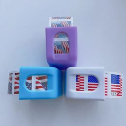 Groothandel 2022-Postage U.S. Flag Roll van 100 US First Class Post Office Stempel Mailing voor enveloppen Dank u Brieven Postkaart Valentijnsdag Dag