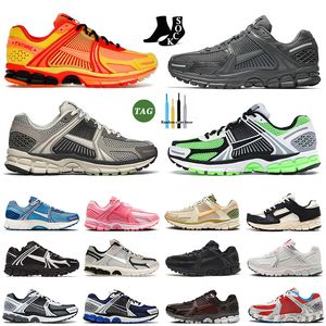 2024 Zooms Baskets Vomero 5 Chaussures de course Classique Triple Noir Blanc Photo Rose Poussière Vert Électrique Anthracite Gruau Antidérapant Escalade Jogging Baskets 36-45