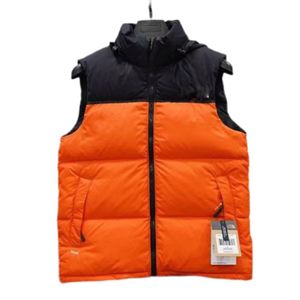 Groothandel 2036 Mode mannen Vesten katoenen vest ontwerpen Mens en dames zonder mouwloze jas puffer herfst winter casual jassen koppels vesten houden warme jas