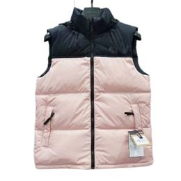 Vente en gros 2037 Mode Hommes gilet Vers le bas coton gilet conceptions Hommes et femmes Pas de veste sans manches puffer Automne Hiver Casual Manteaux Couples gilets Garder au chaud Manteau