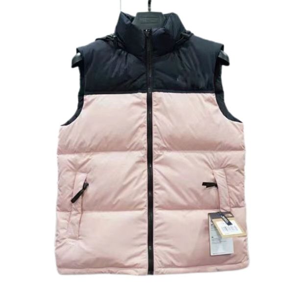 Venta al por mayor 2037 Hombres de moda chaleco Abajo chaleco de algodón diseños Hombres y mujeres Sin chaqueta sin mangas puffer Otoño Invierno Abrigos casuales Parejas chalecos Mantener abrigo cálido