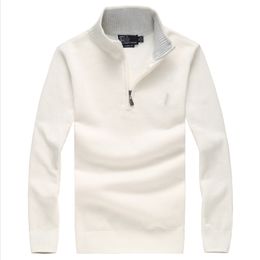 Paquet en gros courrier 2135 pièces de nouveaux polos en automne et en hiver Europe et Amérique hommes à manches longues en coton décontracté grand chandail de mode chandails s-2XL