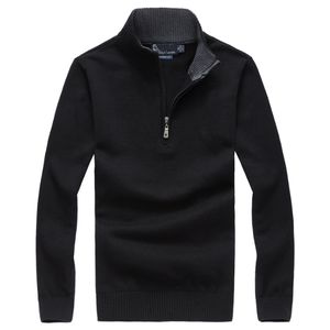 Colis en gros courrier 2134 pièces de nouveaux polos en automne et en hiver Europe et Amérique hommes à manches longues coton décontracté grand pull à la mode pulls s-2XL