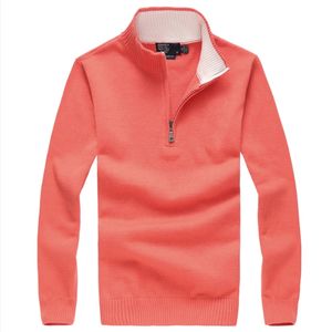 Pacchetto di posta all'ingrosso 2133 pezzi di nuove polo in autunno e inverno Europa e America maglioni da uomo a maniche lunghe in cotone casual a maniche lunghe da uomo s-2XL