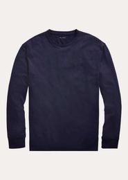 Groothandelspakket Mail 2194 stukken nieuwe Polos-shirts in de herfst en Winter Europe en Amerika heren met lange mouwen casual katoen grote mode trui trui s-2xl