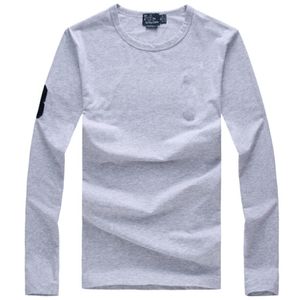 Paquet en gros courrier 2187 pièces de nouveaux polos en automne et en hiver Europe et Amérique hommes à manches longues en coton décontracté grand chandail de mode chandails s-2XL