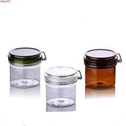 Groothandel 220 ml lege PET-plastic zalfpotje, afdichting pot/pot voor crème/gel/masker container hoge kwaliteit Unoho Lssuq