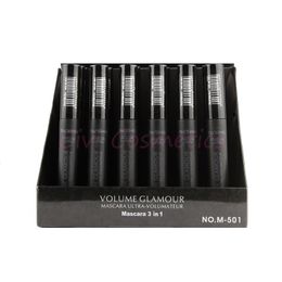 24 -stcs/lot aankomst professionele make -up top Qunlity full -size mascara volume express colossale mascara